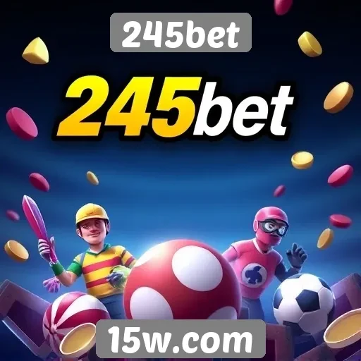 Diversidade de jogos disponíveis na plataforma 245bet